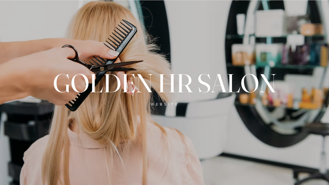 Golden Hour Salon: Hair Salon Website