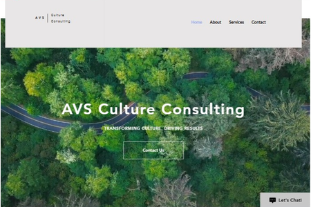 Avs Culture Consulti: The AVS Culture Consulting site delivers a sophisticated, professional feel with clear messaging and a structured layout — immediately communicating its expertise in organizational culture transformation. Strategic use of visuals, balanced content hierarchy, and service-sections like ‘Psychologically Safe Spaces’ and ‘Inclusion & Cognitive Diversity’ make it easy for visitors to understand what AVS does and why it matters. The design supports the firm’s value proposition: driving measurable outcomes through purpose-led culture change.