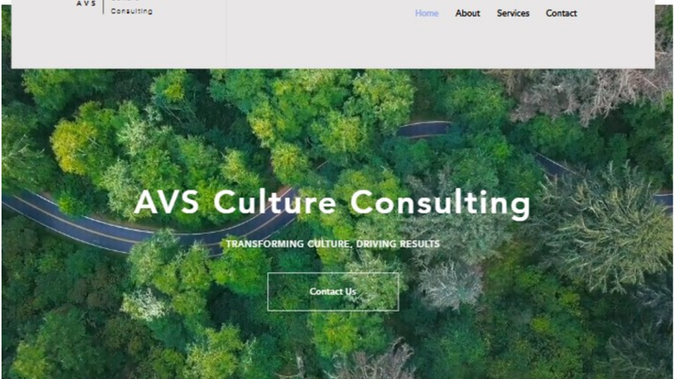 Avs Culture Consulti: The AVS Culture Consulting site delivers a sophisticated, professional feel with clear messaging and a structured layout — immediately communicating its expertise in organizational culture transformation. Strategic use of visuals, balanced content hierarchy, and service-sections like ‘Psychologically Safe Spaces’ and ‘Inclusion & Cognitive Diversity’ make it easy for visitors to understand what AVS does and why it matters. The design supports the firm’s value proposition: driving measurable outcomes through purpose-led culture change.