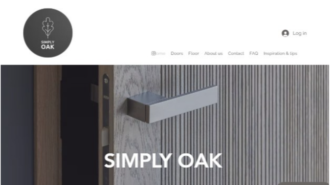 Simply Oak: The Simply Oak site captures rustic luxury with its focus on solid oak doors and flooring—presented through clean Scandinavian design and rich wood textures. The category navigation (Modern, Flemish, Scandi, Classic etc.) is intuitive, allowing the user to explore variants effortlessly. Emphasis on craftsmanship, materials, and bespoke sizing strengthens the brand’s image of quality, sustainability, and timeless design.