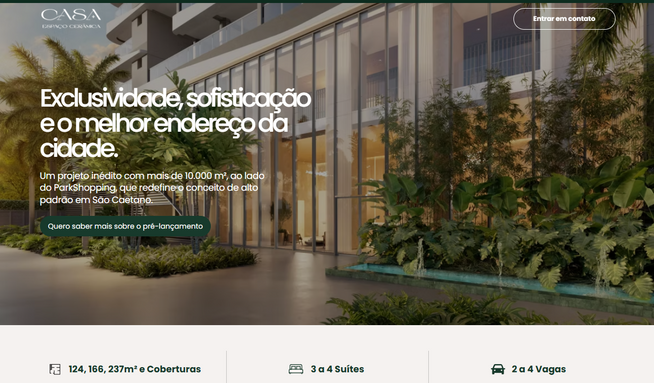 Lançamento em São Caetano do Sul: 