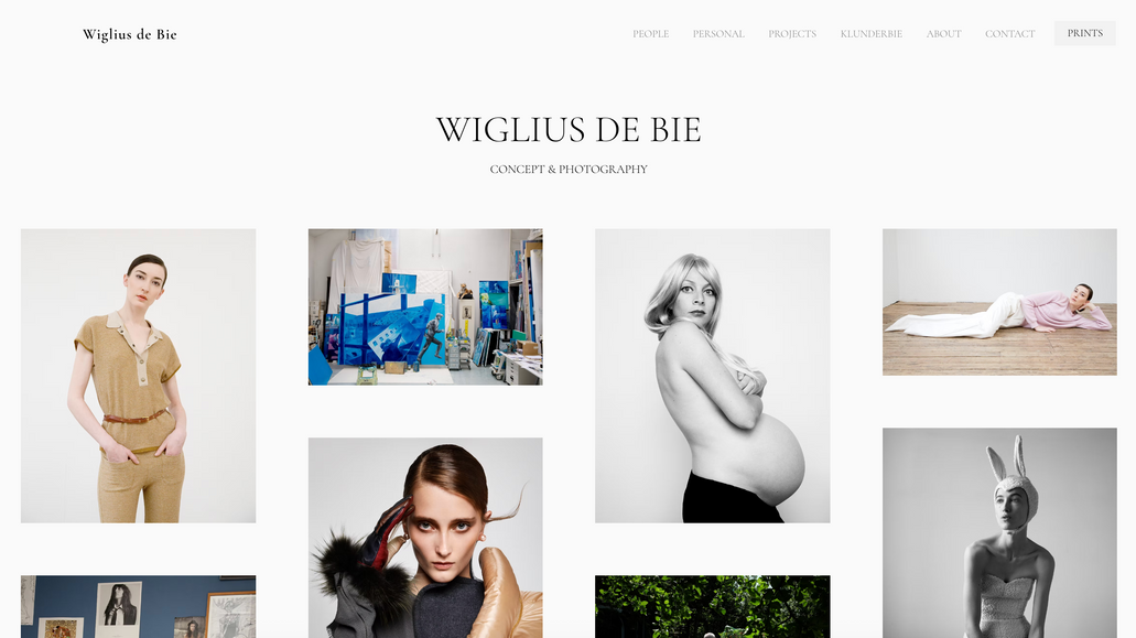 Wiglius de Bie: Photographer & Visual Storyteller, featured in Vogue and Dior Homme. 