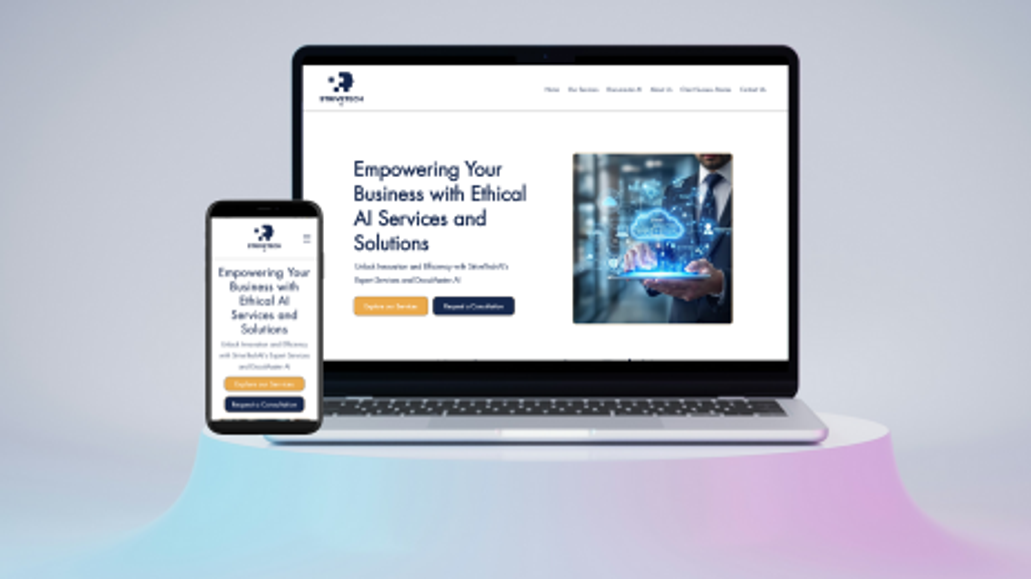 Strivetech Ai Consul: Logo and Branding for AI Consultancy 