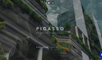 Arquitectura Picasso: Desarrollo de marca y diseño web