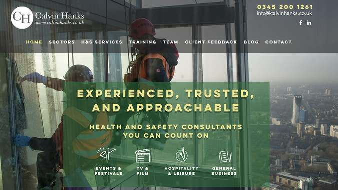 Calvin: Full website development