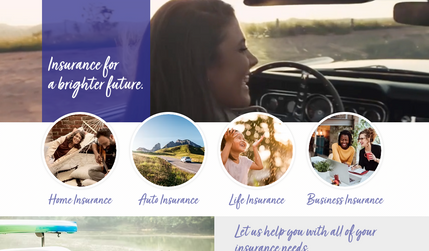 Yellow Rose Insurance Agency: Website design for Yellow Rose Insurance Agency