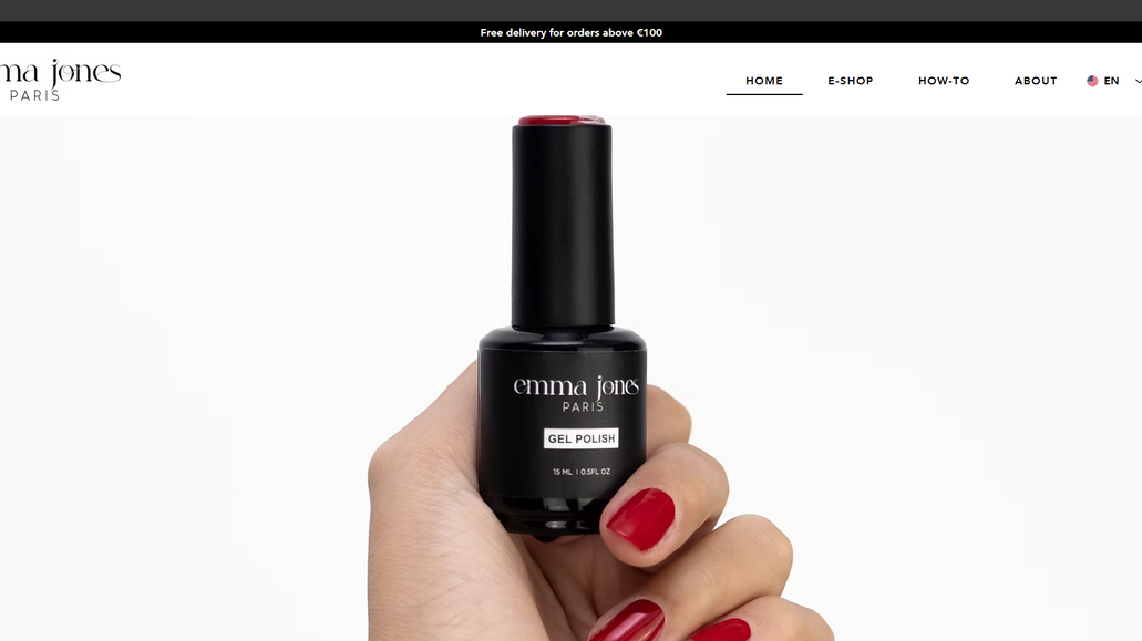 Emma Jones Paris: Ecommerce web design, product edit, SEO, email marketing