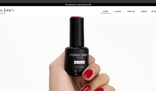 Emma Jones Paris: Ecommerce web design, product edit, SEO, email marketing