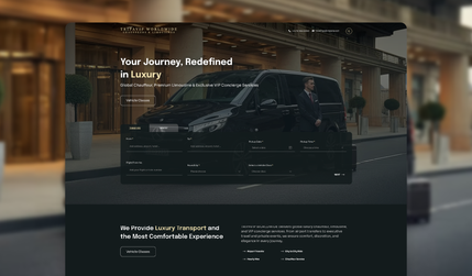 TRIPAVIP WORLDWIDE: This project covers the design and development of a website built on Wix Studio, featuring a custom-coded quote request form and a bespoke logo design aligned with the client’s brand identity.