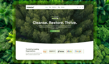 FlowzUk Ecommerce Website & Branding : FlowzUk Ecommerce Website & Branding 