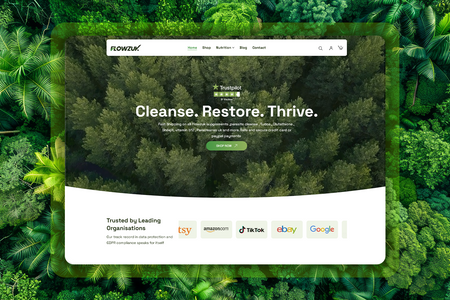 FlowzUk Ecommerce Website & Branding : FlowzUk Ecommerce Website & Branding 