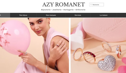 bijouterie  : Création et gestion d'un site catalogue d'une bijouterie située à Chalon sur Saône.