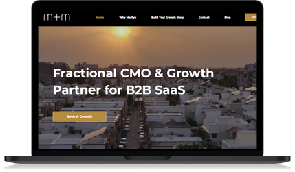 Marilyn Mead - Fractional CMO: Edgy, but modern and professional, content & animation-enriched website for virtual, Fractional CMO - Marilyn Mead. Marilyn's review of our project says it all :)

Check out the mobile version, as well (optimized for iOs).