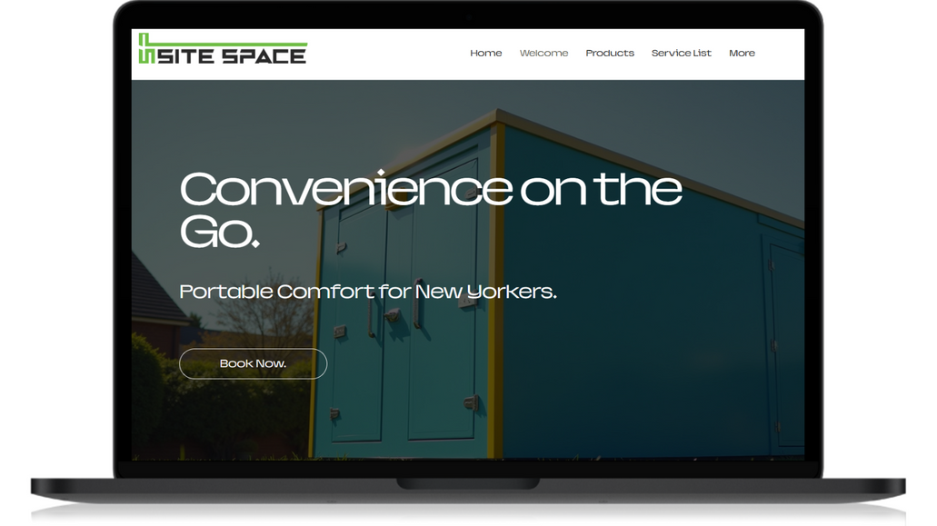 SiteSpace USA: One of our more unique client website concepts - however, Dynamic Wave delivered a typography and brand-enriched website design consistent with SiteSpace's edgy, outer space-themed logo. We loved working on this!