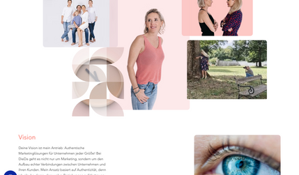 DieDa  - es geht um dich und dein Projekt!: Deine Vision ist mein Antrieb: Authentische Marketinglösungen für Unternehmen jeder Größe! Bei DieDa geht es nicht nur um Marketing, sondern um den Aufbau echter Verbindungen zwischen Unternehmen und ihren Kunden. Mein Ansatz basiert auf Authentizität, denn ich glaube daran, dass wahre Beziehungen auf Vertrauen und Echtheit aufbauen.