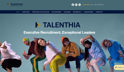 Talenthia – Consultora en Reclutamiento Ejecutivo y Desarrollo de Talento: Talenthia – Consultora en Reclutamiento Ejecutivo y Desarrollo de Talento

Contexto
Talenthia, una consultora especializada en reclutamiento ejecutivo y desarrollo del talento humano, buscaba establecer una presencia digital sólida que reflejara su identidad profesional y la diferenciara dentro de un mercado altamente competitivo. El desafío era proyectar confianza, liderazgo e innovación, creando un ecosistema digital que potenciara su visibilidad y su conexión con clientes.

Solución Propuesta
Desde BEP BE PARTNERS desarrollamos una estrategia digital integral que comenzó con la creación de la identidad visual de Talenthia: un logotipo geométrico, moderno y profesional acompañado de una paleta cromática sobria que comunica solidez y experiencia.
Construimos su ecosistema digital completo: sitio web corporativo, presencia en redes sociales y piezas de comunicación alineadas al branding.
Inspirados en el deporte como metáfora del talento y el alto rendimiento, diseñamos un lenguaje visual y conceptual que refuerza la disciplina, la energía y el trabajo en equipo.
Además, implementamos una asistente virtual con inteligencia artificial personalizada, coherente con la identidad de la marca, para automatizar respuestas y mejorar la experiencia de interacción con los usuarios.

Resultado
Talenthia logró consolidar una identidad digital coherente, moderna y alineada a su propósito. Hoy proyecta una imagen profesional y accesible en todos sus canales digitales, posicionándose como una consultora ejecutiva innovadora que integra tecnología, estrategia y enfoque humano en la gestión del talento.

English
Talenthia – Executive Recruitment & Talent Development Consultancy

Context
Talenthia, a consultancy in executive recruitment and human talent development, sought to establish a solid digital presence that reflected its professional identity and differentiated it in a competitive market. The challenge was to convey confidence, leadership, and innovation while creating an ecosystem that supported both visibility and client engagement.

Proposed Solution
BEP BE PARTNERS developed an integrated digital strategy that began with the creation of Talenthia’s visual identity —a geometric, modern, and professional logo paired with a refined color palette that communicates reliability and expertise.
We built the company’s digital ecosystem: a corporate website, complete social media setup, and brand-aligned communication resources. Inspired by the world of sports as a metaphor for talent and performance, we designed a visual and conceptual language that emphasizes discipline, energy, and teamwork.
Additionally, we configured a custom AI assistant to automate responses and improve client interaction, integrating technology as part of Talenthia’s user experience.

Result
Talenthia successfully launched with a strong, coherent digital identity that reflects its strategic vision and human-centered values. The brand now presents a professional, modern, and accessible image across all digital channels, positioning itself as an innovative executive consultancy that connects leadership, technology, and human potential.