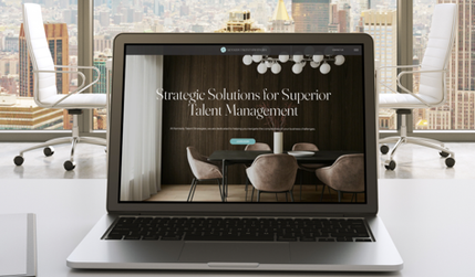Kennedy Talent Strategies: A modern/contemporary aesthetic, muted soft tone palette and visual elements that enhance user experience.

OBJECTIVE
Design a visually impactful brand identity and website showcasing Kennedy Talent Strategy's unique services offerings through a, simplistic/elegant design helping emphasize their competitive advantage: expertise in talent management, leadership development or diversity and inclusion strategies, recruitment processes, and leadership skills of top executives.

SOLUTION
The site design utilized a modern/contemporary aesthetic and a muted soft tone palette that kept in line with the client's brand, while taking into consideration visual elements that would enhance the user experience in a visually interesting way, allowing for a comprehensive and compelling story.