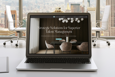 Kennedy Talent Strategies: A modern/contemporary aesthetic, muted soft tone palette and visual elements that enhance user experience.

OBJECTIVE
Design a visually impactful brand identity and website showcasing Kennedy Talent Strategy's unique services offerings through a, simplistic/elegant design helping emphasize their competitive advantage: expertise in talent management, leadership development or diversity and inclusion strategies, recruitment processes, and leadership skills of top executives.

SOLUTION
The site design utilized a modern/contemporary aesthetic and a muted soft tone palette that kept in line with the client's brand, while taking into consideration visual elements that would enhance the user experience in a visually interesting way, allowing for a comprehensive and compelling story.