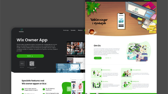 Femklik: Project in progress - Webshop setup giving enduser the option to customize their price on a website/webshop using a special coded Price calculator / Webshop.
Please check the price calculator setup.