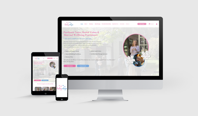 Baby Steps: Wix Website Wizards partnered with Katherine from Baby Steps to
design and develop a new, fully optimised Wix Studio website that
reflects her calm, professional, and caring approach to supporting new
parents. The project involved creating an engaging and
easy-to-navigate platform showcasing Katherine’s Online Courses,
In-Person Classes, and Events, each with integrated booking and
purchasing options directly through the website.

A strong emphasis was placed on Advanced SEO, ensuring the site is
optimised for search visibility and ranks effectively for key services
offered across the UK. Full device optimisation was implemented to
provide a seamless user experience across mobiles and tablets, where
the majority of visitors engage with the brand.

In addition to the website build, we carried out the migration of lead
magnets and email automations from Kartra to Wix, ensuring a smooth
transition of all contacts and marketing workflows.

We continue to support Katherine and Baby Steps with ongoing SEO
enhancements and email marketing campaigns throughout the year to help
grow her digital presence and client reach.