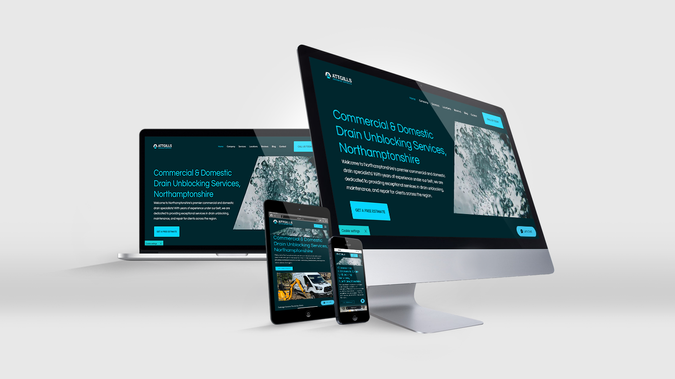 Attgills Drainage : Attgills Drainage initially approached Wix Website Wizards to improve their On-Page SEO performance and overall search visibility. After carrying out a detailed SEO audit, we implemented a wide range of strategic improvements throughout the site, focusing on keyword optimisation, metadata enhancement, content structure, and page speed performance.

In addition to the SEO work, we also set up a dedicated PPC Call Campaign to help generate more inbound enquiries and drive measurable results. The campaign was designed to reach local audiences actively searching for drainage and groundworks services in their target areas.

Following the success of these initial improvements, Ben from Attgills Drainage decided to take things further and commissioned a full website redesign project with us. We rebuilt the site from the ground up, ensuring a modern design, enhanced user experience, and full mobile responsiveness across all devices.

We continue to work closely with Ben and the team at Attgills Drainage Services, providing ongoing SEO support, refining their digital marketing strategy, and adding new service pages as the company continues to expand across Northamptonshire and the surrounding regions.