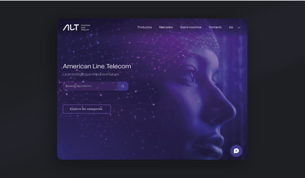 ALT: Sitio web corporativo para empresa de tecnología | Panamá