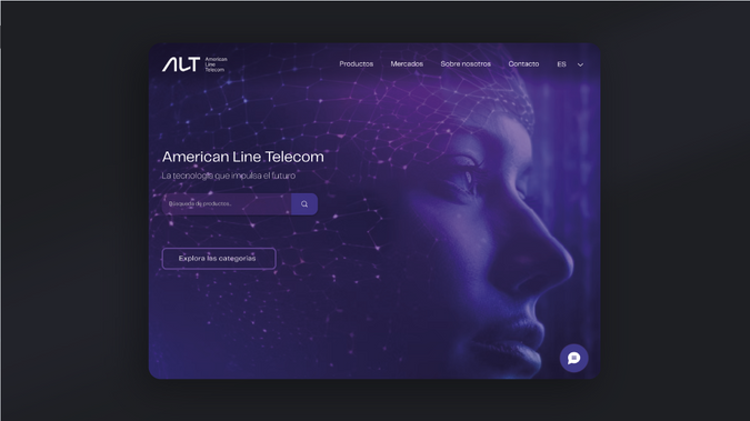 ALT: Sitio web corporativo para empresa de tecnología | Panamá