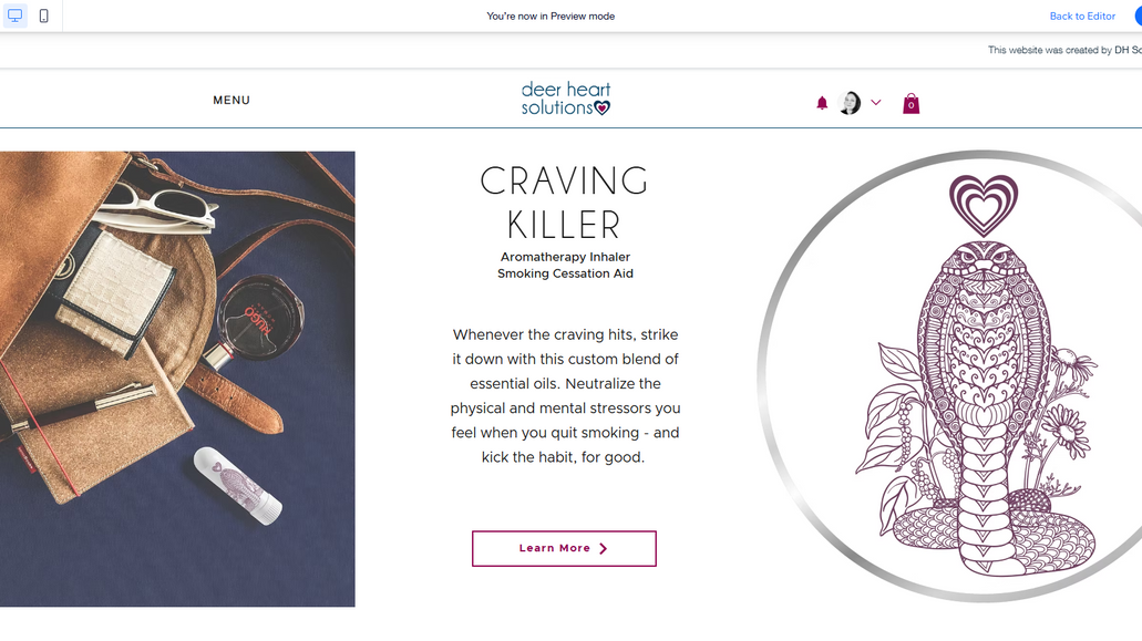 Deer Heart Solutions: Branding, Logo Design, Graphic Design, Photo Editing, Website Design & Build, CMS Database, Wix Stores, Email Marketing, Wix Automations