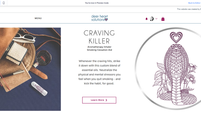 Deer Heart Solutions: Branding, Logo Design, Graphic Design, Photo Editing, Website Design & Build, CMS Database, Wix Stores, Email Marketing, Wix Automations