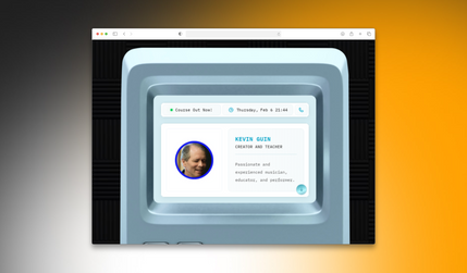 Personal Portfolio (Custom Design): 