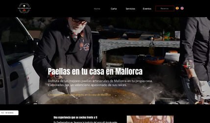 paellasmallorca.es: Paellas en tu casa en Mallorca
Disfruta de las mejores paellas artesanales de Mallorca en tu propia casa. Elaboradas por un valenciano apasionado de sus raíces.
Cocinamos tu paella en directo, en tu casa de Mallorca.