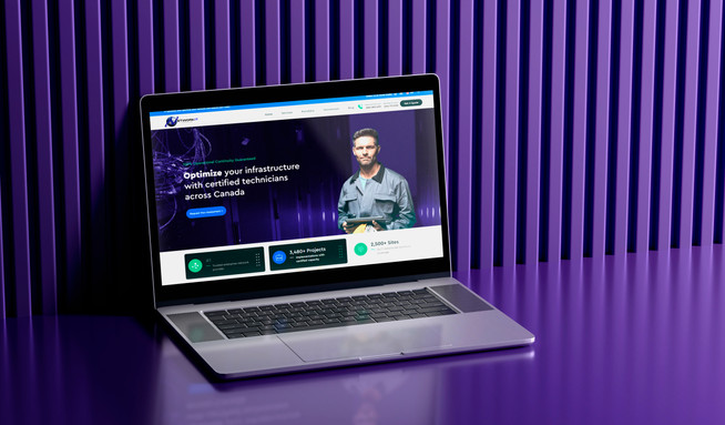 Networkit: 
1. >> DESAFÍO IDENTIFICADO
------------------------------------------------------------
• Crear un ecosistema web sólido para una empresa tecnológica 
  con operaciones en Canadá (Quebec, Montreal, Vancouver).
• Integrar comunicación trilingüe (ES / EN / FR) sin perder
  coherencia visual ni claridad técnica.
• Unificar servicios diversos (cableado estructurado, redes,
  servidores, soporte 24/7) bajo una arquitectura escalable.
• Optimizar el posicionamiento SEO local para búsquedas como:
  “cableado estructurado en Quebec” y “structured cabling Montreal”.
• Profesionalizar la identidad digital para fortalecer confianza 
  ante VPs de IT, IT Managers e infraestructura crítica.

2. >> ARQUITECTURA DEL ECOSISTEMA
------------------------------------------------------------
• Sitemap estratégico basado en intención de búsqueda:
  /inicio, /servicios, /industrias, /portafolio, /testimonios,
  /blog, /contacto.
• Estructura trilingüe con hreflang para SEO internacional.
• Jerarquía UX clara: Home > Servicios > Conversiones.
• Modularidad total: cada sección puede escalar sin afectar 
  la experiencia general.
• Lógica de navegación basada en accesibilidad y velocidad.

3. >> DISEÑO + EXPERIENCIA DE USUARIO (UX/UI)
------------------------------------------------------------
• Interfaz limpia, corporativa y enfocada en confiabilidad.
• Uso de colorimetría técnica (azules profundos, acentos en 
  naranja) para reforzar seguridad y precisión.
• Tipografía profesional con alto contraste para accesibilidad.
• Secciones diseñadas para lectura rápida por perfiles técnicos.
• Estructura mobile-first: navegación optimizada en dispositivos
  usados por equipos de campo y técnicos de infraestructura.
• CTAs estratégicos distribuidos en zonas clave de decisión.

4. >> COMPONENTES ENTREGADOS
------------------------------------------------------------
• Página principal orientada a conversiones y soporte técnico.
• Sección de servicios detallada con enfoque funcional.
• Portafolio con 5 proyectos reales adaptados al sector IT.
• Módulo de testimonios con narrativa de confianza.
• Blog optimizado para posicionar contenido técnico y de soporte.
• Footer completo con sedes, horarios y datos de contacto.
• Implementación de selector de idioma integrado al flujo UX.
• Formularios avanzados de contacto y solicitud de diagnóstico.

5. >> IMPLEMENTACIÓN TÉCNICA
------------------------------------------------------------
• Plataforma: Wix Studio con desarrollo de arquitectura avanzada.
• Integraciones: GA4, Meta Pixel, analítica de comportamiento,
  formularios inteligentes y automatizaciones de respuesta.
• SEO:  
  – Meta títulos y descripciones en 3 idiomas.  
  – URLs amigables y estructura optimizada para indexación.  
  – Implementación técnica de SEO local (Montreal / Quebec).  
  – Schema básico para servicios.  
• Optimización de rendimiento:  
  – Lazy loading en assets.  
  – Compresión y formato WebP.  
  – Limpieza de scripts no esenciales.

6. >> COPYWRITING + IDENTIDAD VERBAL
------------------------------------------------------------
• Tonos definidos: profesional, técnico y confiable.
• Redacción orientada a decisores IT con enfoque en claridad.
• Adaptación trilingüe cuidando equivalencias culturales en 
  Canadá (ES / EN / FR).
• Mensajes clave centrados en:  
  – Confiabilidad  
  – Certificación  
  – Cobertura nacional  
  – Tiempo de respuesta  
• Estructura textual diseñada para SEO + persuasión técnica.

7. >> RESULTADO DEL PROYECTO Y BENEFICIOS ESTRATÉGICOS
------------------------------------------------------------
• Sitio completamente renovado, escalable y preparado para
  campañas digitales y captación de leads.
• Identidad digital fortalecida, capaz de competir en mercados 
  B2B de alto nivel tecnológico.
• SEO técnico optimizado para posicionamiento local en Montreal 
  y Quebec para “cableado estructurado”.
• Flujo de usuario orientado a solicitudes de diagnóstico y 
  contacto técnico rápido.
• Ecosistema listo para futuras integraciones comerciales y 
  automatización avanzada.

8. >> SKILLS APLICADAS POR OKAEON STUDIO
------------------------------------------------------------
• Arquitectura UX/UI de nivel profesional.
• SEO técnico y estratégico multilingüe.
• Desarrollo web modular en Wix Studio.
• Estructuración de contenido técnico.
• Copywriting especializado en infraestructura IT.
• Implementación de analítica y medición de datos.
• Diseño visual corporativo alineado a estándares tecnológicos.
• Gestión integral del proyecto hasta entrega final.

============================================================
        Proyecto finalizado con éxito por OKAEON Studio.
   Un ecosistema web estratégico, funcional y preparado para
        la escalabilidad operativa de NetworkIT TECH.
============================================================