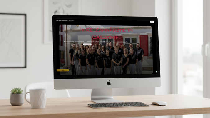 Dr. Missy, Kotsaridis & Kollegen: Für die Zahnarztpraxis Dr. Missy, Kotsardis & Kollegen wurde eine neue Website erstellt, die zum Gesamtauftritt passt.