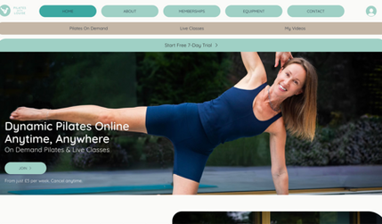Pilates with Louise: Website Redesign & On-Demand Video Platform. Redesigned the client’s website and implemented advanced functionalities using Wix Velo. Replaced the standard Wix Video Channels with a custom CMS-driven video library to support an on-demand subscription platform. Built features for user accounts, watch history, and favourites, delivering a seamless, branded streaming experience across devices.