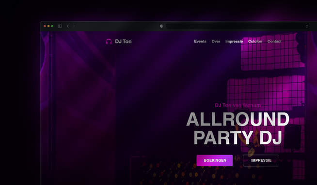 DJ Ton van Wenum: undefined