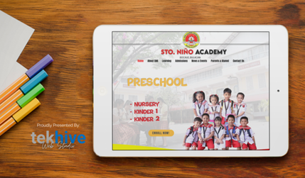 Sto. Niño Academy Inc.: TekHive collaborated with Sto. Niño Academy (SNA), a school in Bulacan, Philippines, to build a professional and engaging website that reflects its commitment to holistic, values-based education. The new website was designed to showcase SNA’s K–12 academic programs—from preschool to junior high—while also highlighting its history, mission, and community presence. TekHive made the site easy to navigate for students, parents, and alumni by integrating clear sections for admissions, news and events, and learning resources. With a modern look and improved functionality, the SNA website now provides a reliable platform for communication and engagement, helping the school strengthen its online presence. Proudly created with TekHive, this project demonstrates how we bring schools and institutions closer to their communities through Wix Studio.