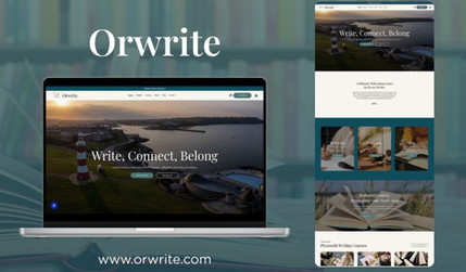 Orwrite: A clean and inspiring website created for Orwrite, a writing retreat and course provider in Devon. Designed to capture the calming, creative energy of the brand, the site blends elegant visuals with practical booking functionality. From showcasing full and half-day retreats to managing multi-week writing courses, the layout makes it simple for users to explore, book, and feel part of a supportive community. Built with user-friendly navigation and clear calls-to-action, the design encourages engagement while highlighting Orwrite’s mission: helping writers find focus, connection, and creativity.
