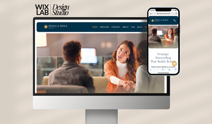 Public Relations Agency: Public Relations Agency website redesign and brand positioning 