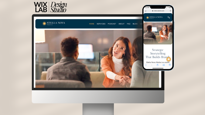 Public Relations Agency: Public Relations Agency website redesign and brand positioning 