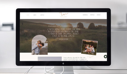 Little Valley Photo: Branding up-level and Wix Website for redesign and SEO optimise.