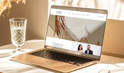 The Oculists: Developing new brand package and logo design. Redesigning website. SEO optimisation.