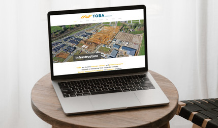 Toba Projects: Branding and website design including dynamic pages and project feature. Implemented extensive SEO. Updates as required.