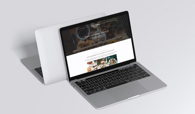 Old Town Catering: Creating new professional level site design to showcase the catering expertise of this Ablerqueque based family owned company. Refining brand look and feel as a part of this project. 