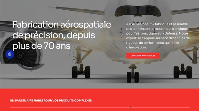 Atlas Aéronautik : ATLAS Aéronautik fabrique et assemble des composantes mécaniques critiques pour l’aéronautique et la défense. Notre expertise s’appuie sur sept décennies de rigueur, de performance qualité et d’innovation.