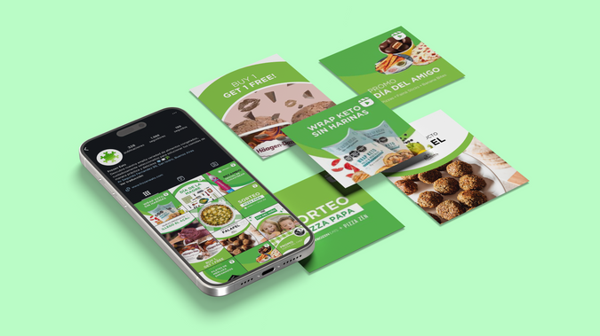 Frozen Eats: Web Site redesign. Social Media design.
Branding.