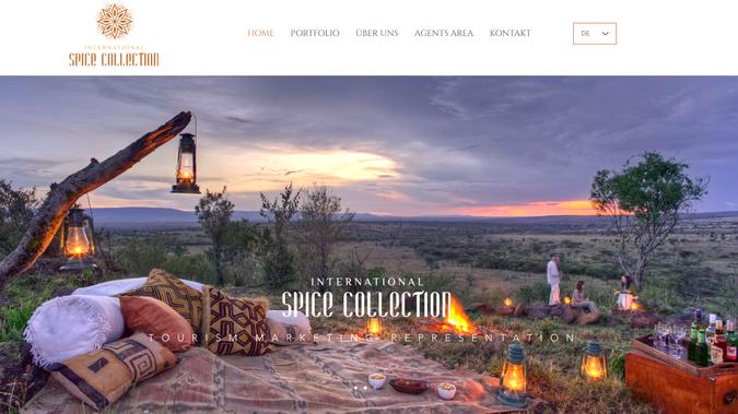 Internationale Reiseagentur: Redesign der Webseite  für die Reiseagentur aus München. 
Relaunch der Webseite für Tourismus und Marketing. Die Reiseagentur vermittelt zwischen Reisebüros und Reiseunterkünften.  
LEISTUNGEN: Erstellung der Website, Design der Website, responsive Webdesign, Bildauswahl, Bildbearbeitung, SEO-Optimierungen, Beratung;