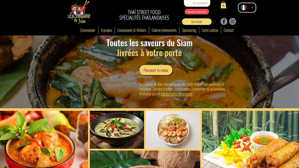 La Cuisine de Nan: We created this website from scratch and have been managing it for many years in close relation with the restaurant owner. Over the years the functionality has grown, the number of customers has sky rocketed, and today we are still working to keep the website and the customers happy!