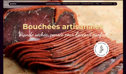 Bastu: An e-commerce website was developed for Bastu, a producer of dried meat delicacies. The project's goal was to create an advanced e-commerce platform that would showcase the company's unique products and provide a seamless, end-to-end system for managing the entire process, from ordering and payment to delivery. The work included concept development, the creation of a unique website identity, and the implementation of a comprehensive system for online ordering, delivery, and payments.