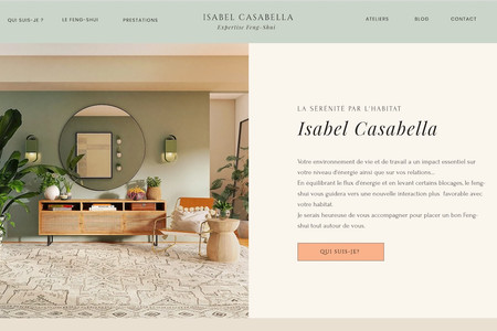 Isabel Casabella: Refonte de site