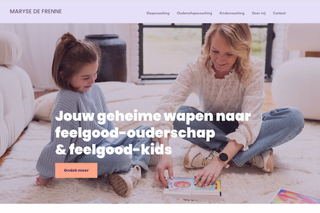 Maryse De Frenne: Coach en sommeil bébé & enfants